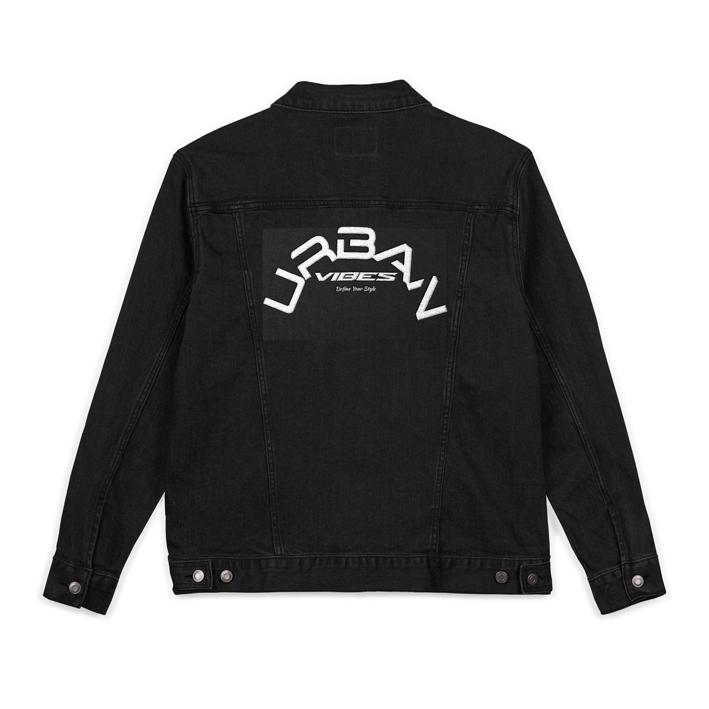Unisex Denim Urban Vibes Jacket (Embroidery)