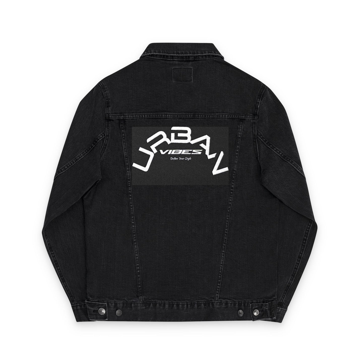 Unisex Denim Urban Vibes Jacket (Embroidery)