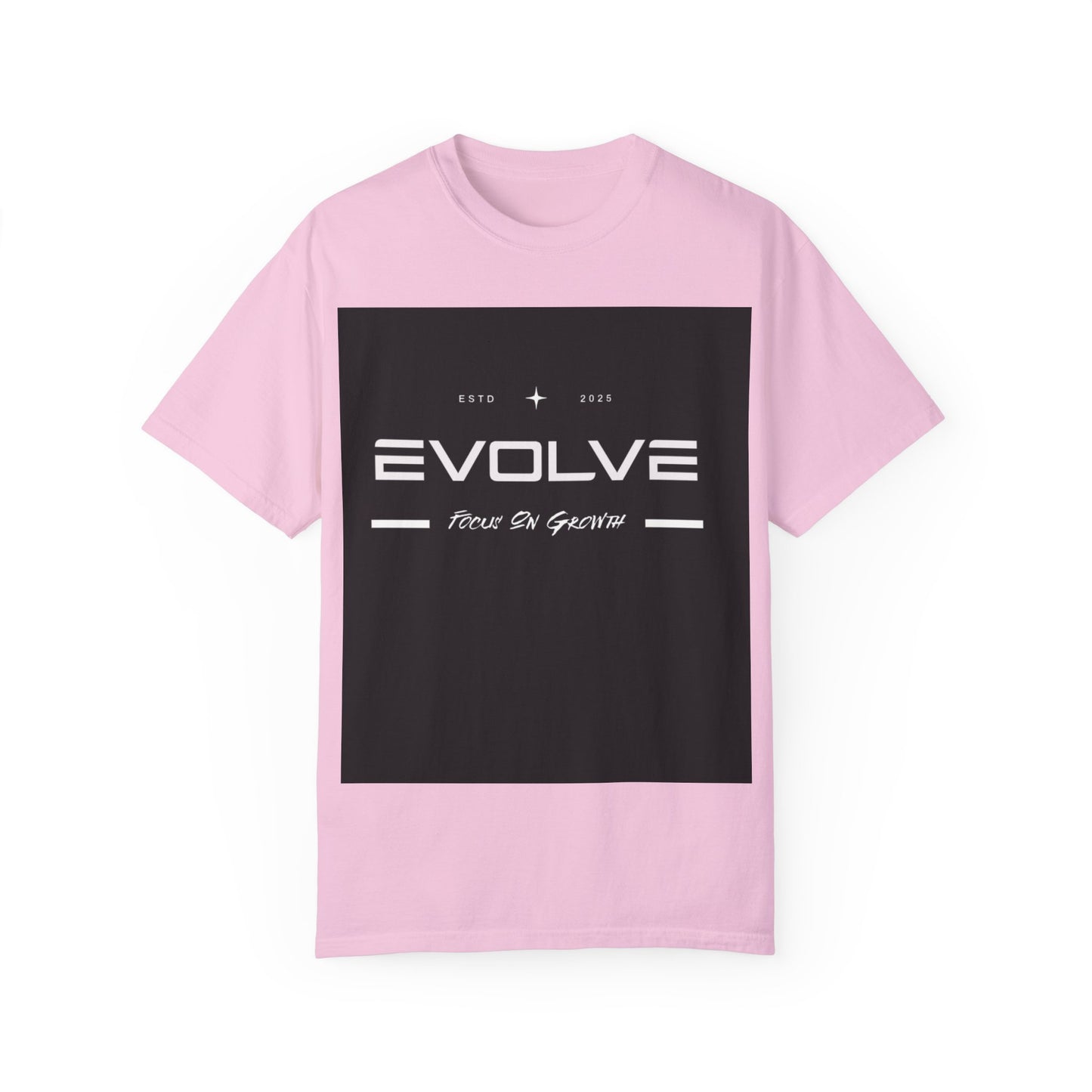 Evolve Unisex Garment-Dyed T-Shirt - Embrace Growth & Change
