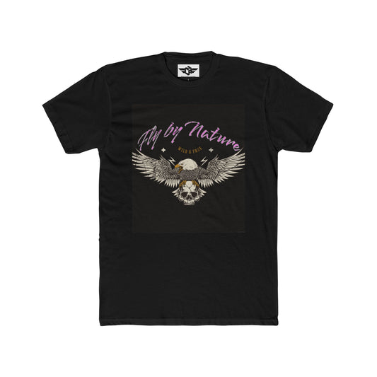 Fly By Nature Unisex Cotton Crew Tee