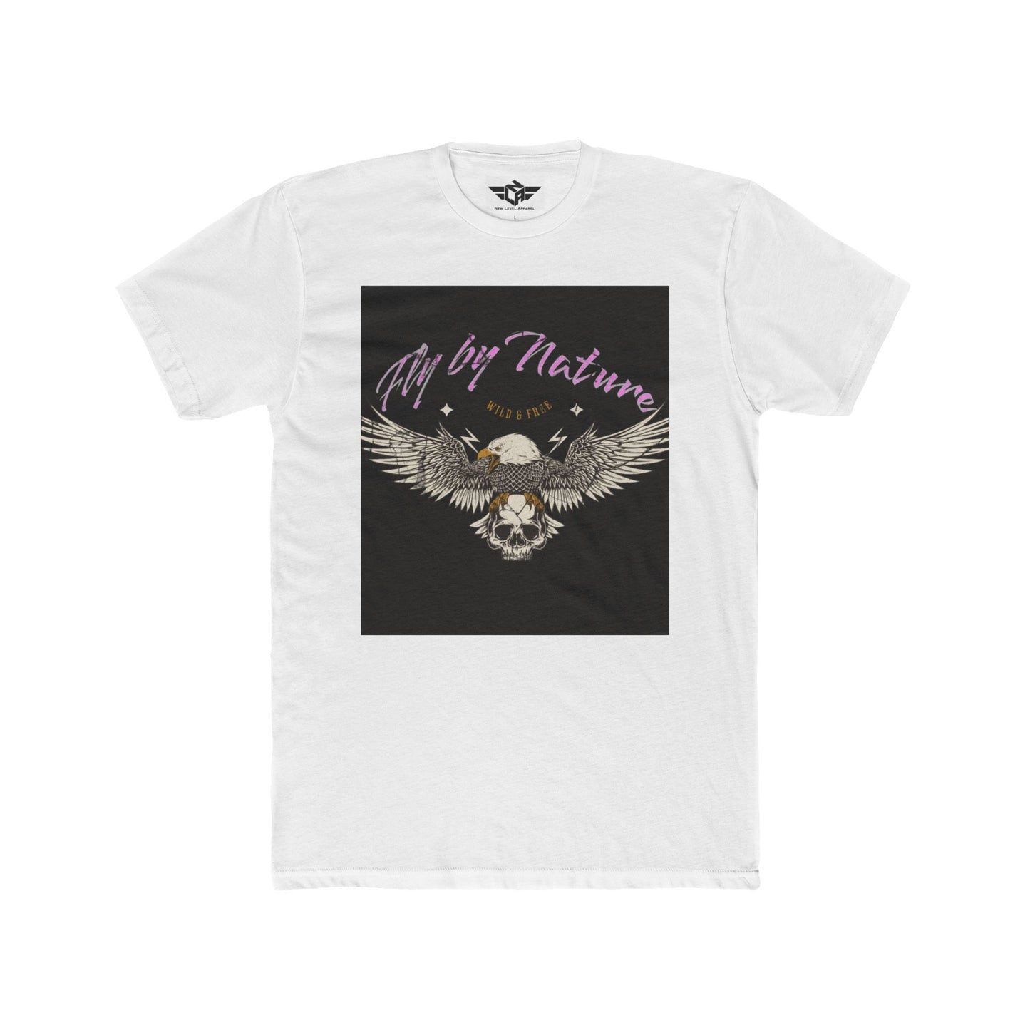 Fly By Nature Unisex Cotton Crew Tee